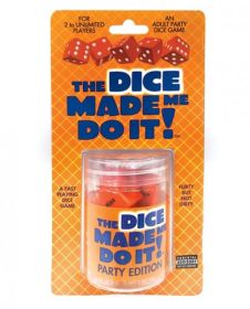 The Dice Made Me Do It Party Edition Game (SKU: LITBG067)
